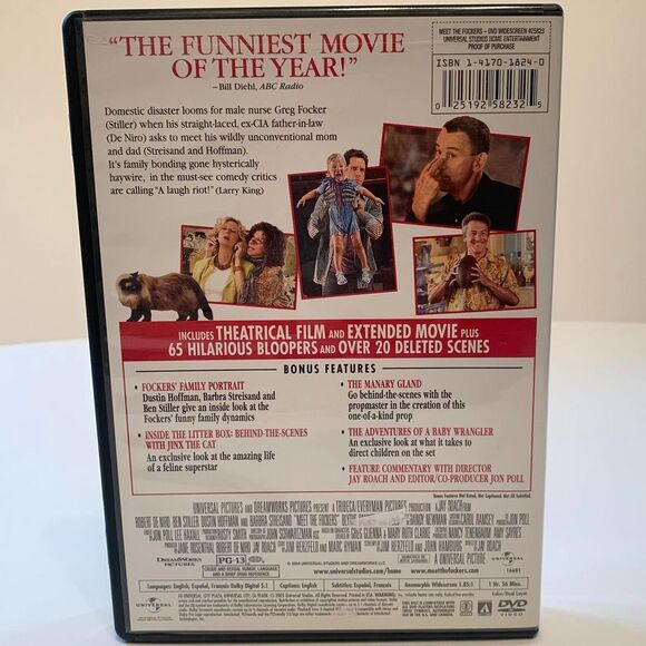 Comedy Movie Bundle- Meet The Parents, Meet The Fockers, & Little Fockers - Picture 3 of 11